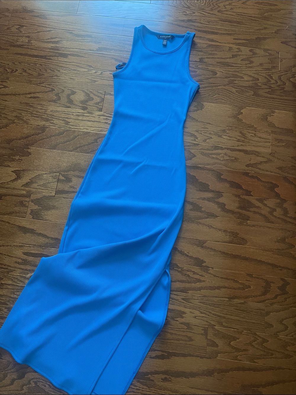 WHBM® FORME Rib Sleeveless Midi Dress, XXS, like new, worn once